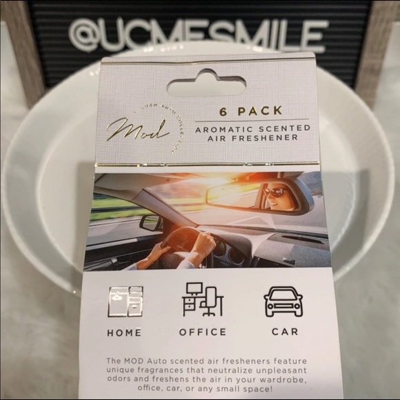 Mod Lush Auto Collection Scented Air Fresheners 6 Pack - Picture 4 of 5